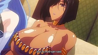 Lecherous hentai horny babes amazing sex clip